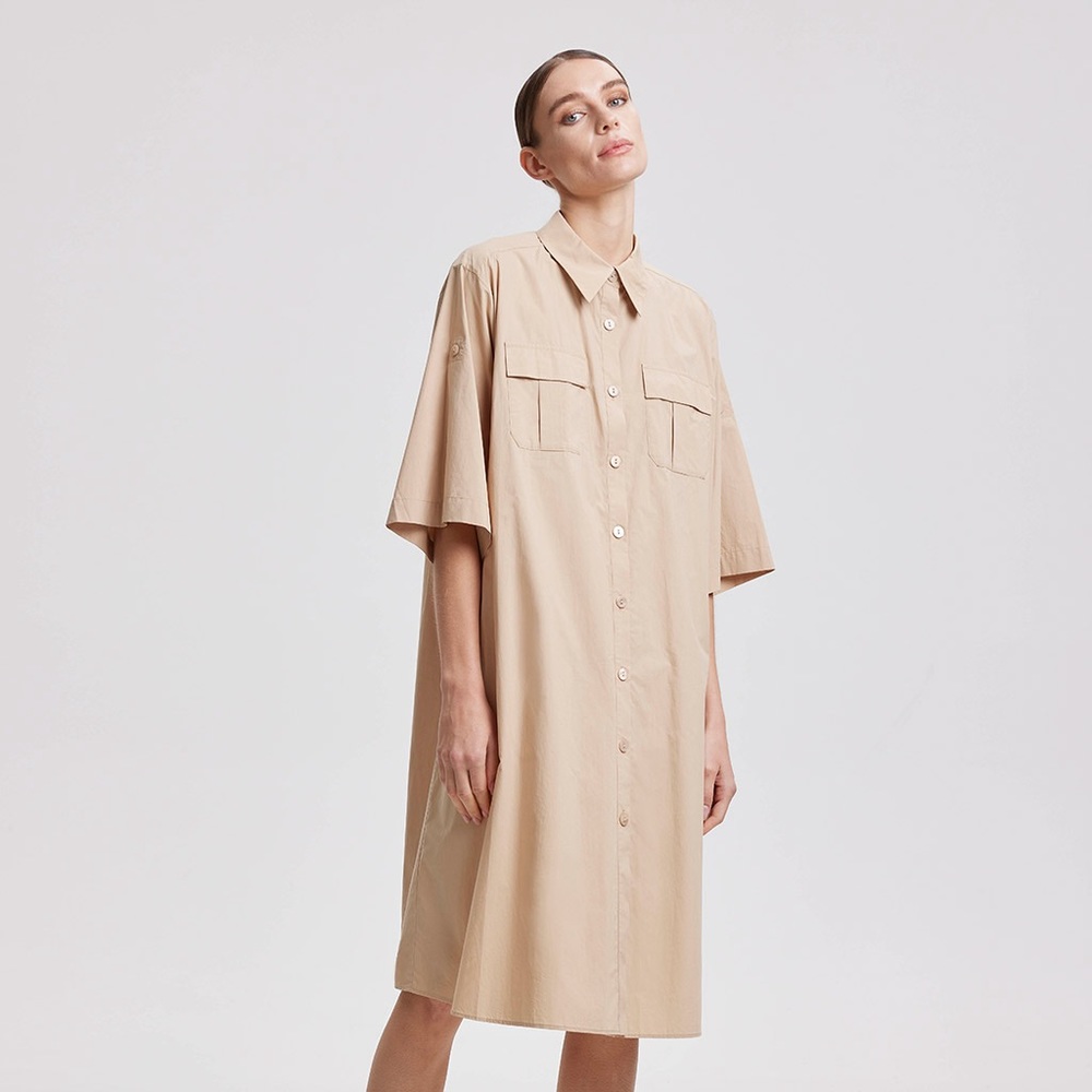Lattelier Tailored Shirt Dress